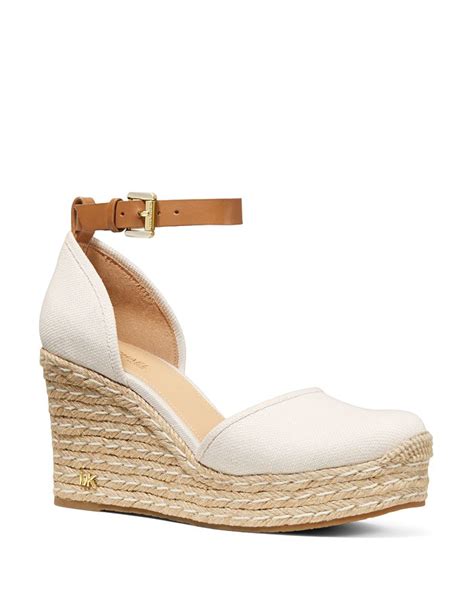 blooingdales michael kors kendrick espadrilles|michael kors leather espadrille flats.